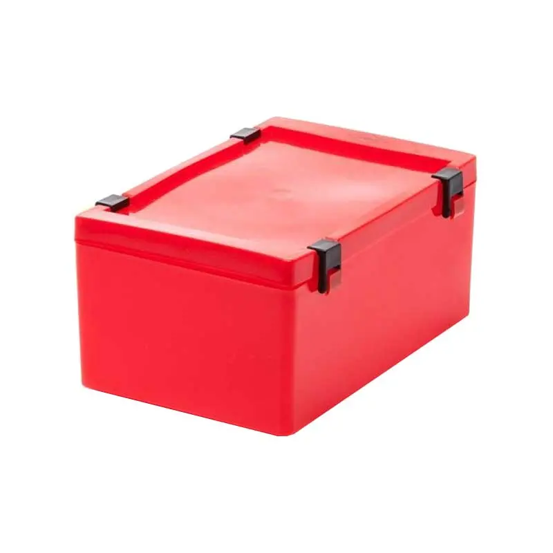 Speiko Heavy-Duty Red Dental Lab Transport Box 2