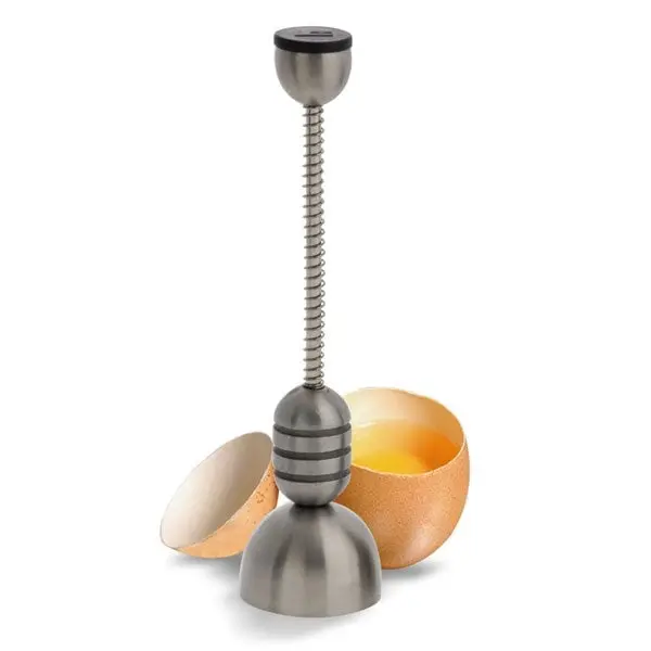 Stainless Steel Egg Rack – Stackable Toque-Style Holder 1