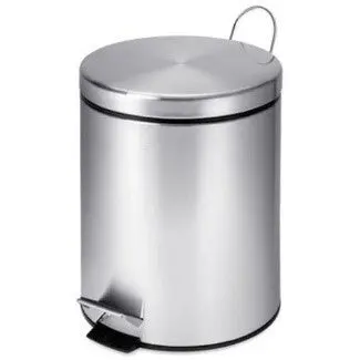 Stainless Steel Pedal Bin – 12-Liter Capacity – Trt Series – Model 94538/712 1