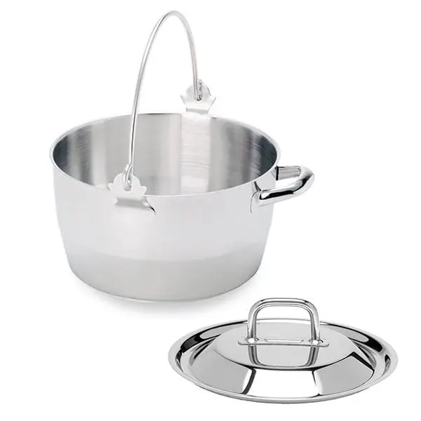 Stainless Steel Seafood & Jam Pot Set – 30 Cm With Lid 1