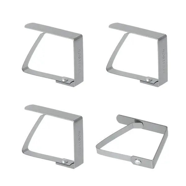Stainless Steel Tablecloth Clips – Pack Of 4 1