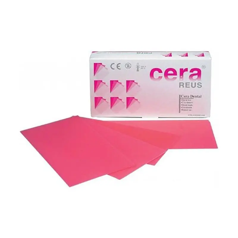 Standard Pink Wax Sheet For Removable Prosthesis Modeling 1