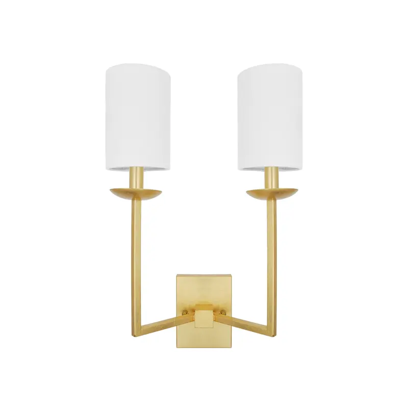 Stanley Gold-Leaf Wall Sconce – Organic Sculptural Lighting Fixture 1