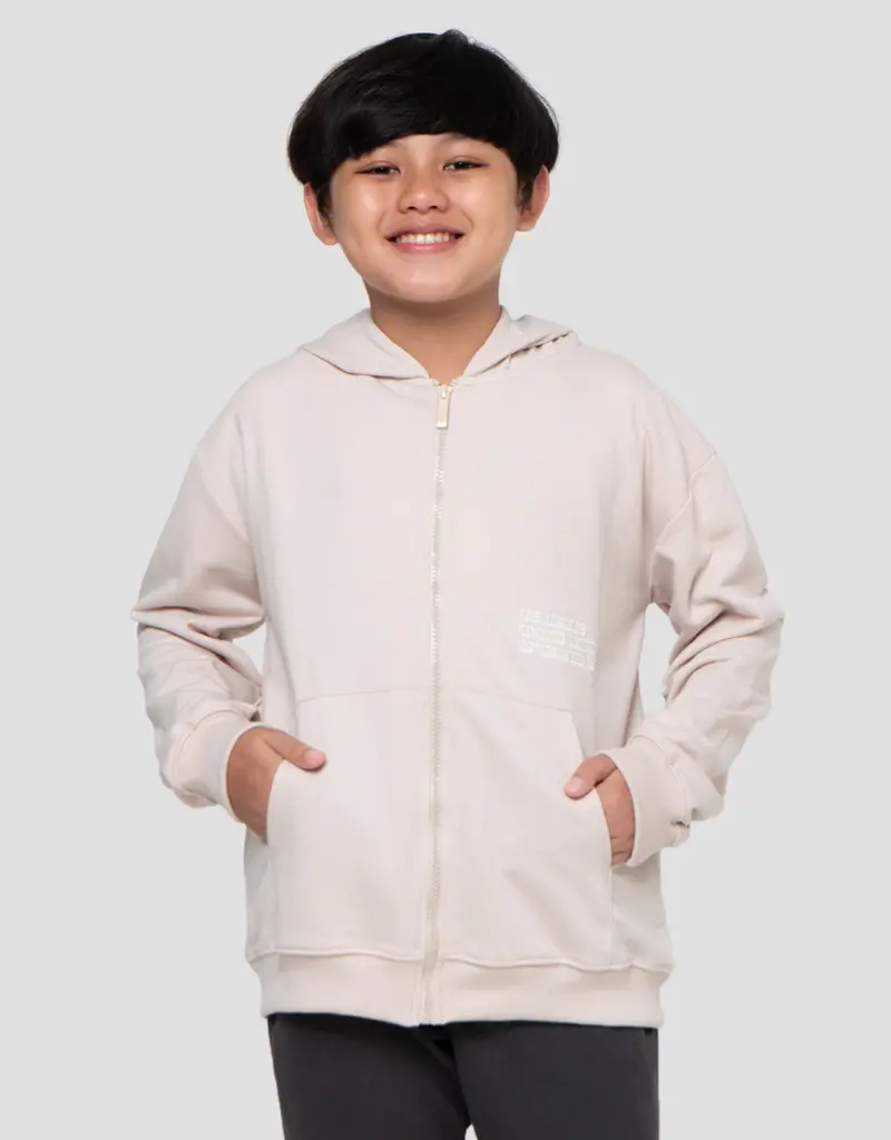 Subtle Wordmark Jacket For Boys By Nevada 1