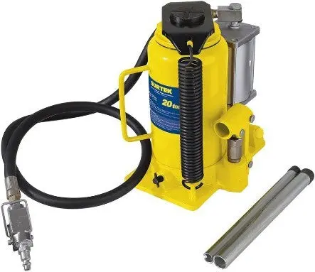 Surtek 20-Ton Hydraulic-Pneumatic Floor Jack – Model 137122 1