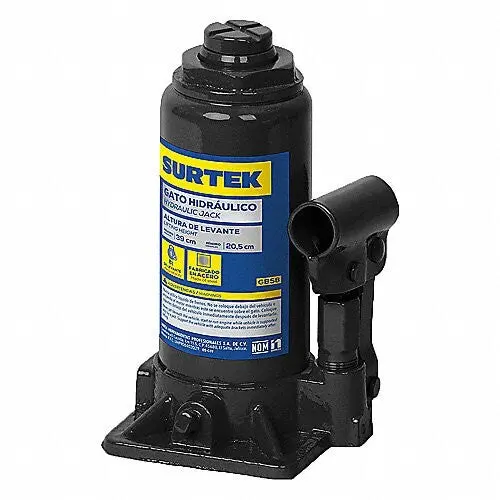 Surtek 8-Ton Bottle Jack – Hydraulic Floor Jack With T-Bar Handle, Model Gbs8 1