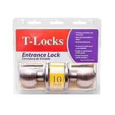 T-Lock Deadbolt With Key – Model T871 In Us11 Finish 1