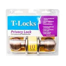 T-Lock Deadbolt Without Key – Model T872 In Us11 Finish 1