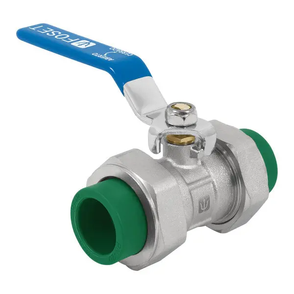 T41987 25 Mm Ppr Ball Valve With Metal Handle – Threaded Connection 1