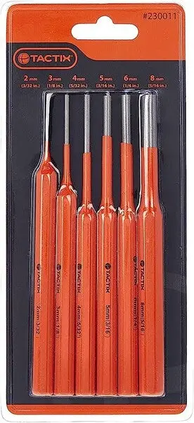 Tactix 6-Piece Punch Set, Model 230011 1