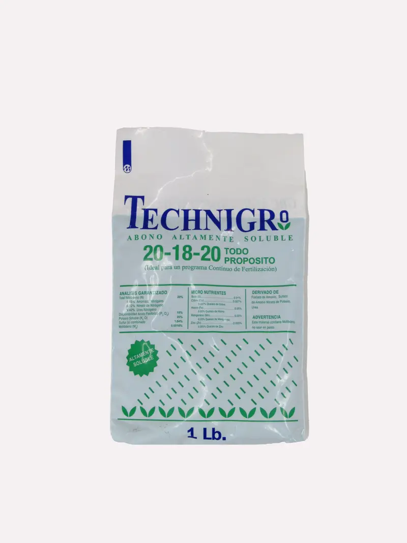Technigro All-Purpose Fertilizer 20-18-20 (1 Lb) 1