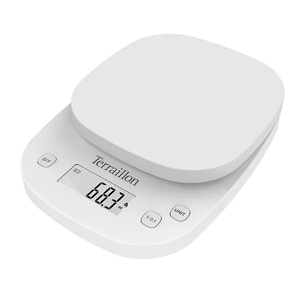 Terraillon Precision Digital Kitchen Scale – 2 Kg Capacity, 1G Accuracy 1