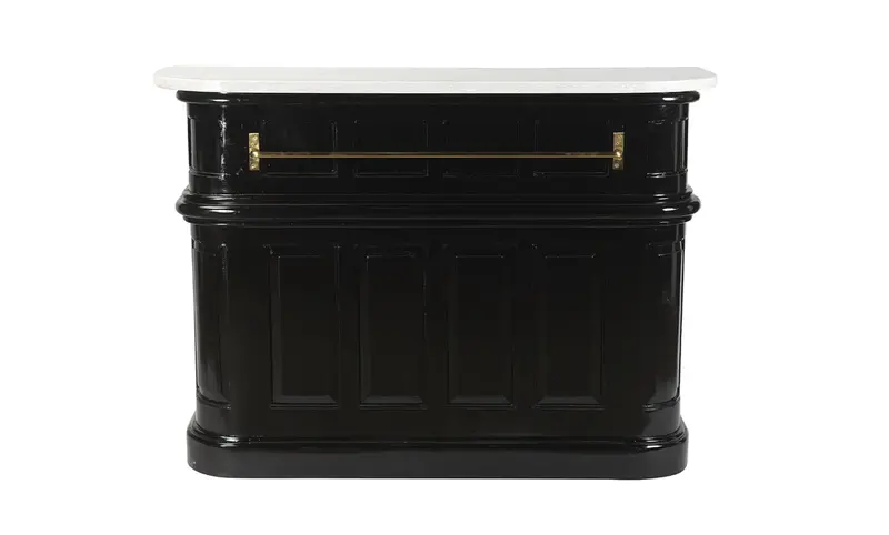 Torino Marble-Topped Bar Table – Matthew Izzo Collection 1