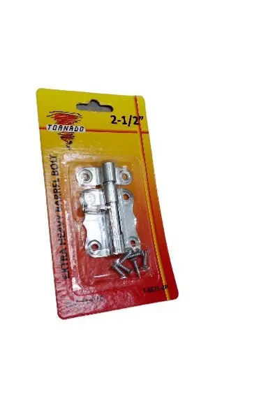 Tornado Silver-Tone Door Latch – 2.5-Inch Length (T-8625-Zp) 1