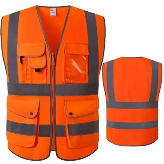 Truper Reflective Safety Vest With Front Pocket – Model 101770 1
