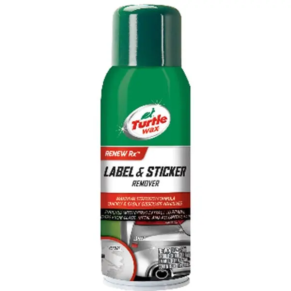 Turtle Wax Label Remover – Residue-Free Adhesive Eliminator 1