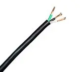 Type Sjt Rubber-Covered Wire, 12 Awg, 2-Conductor 1