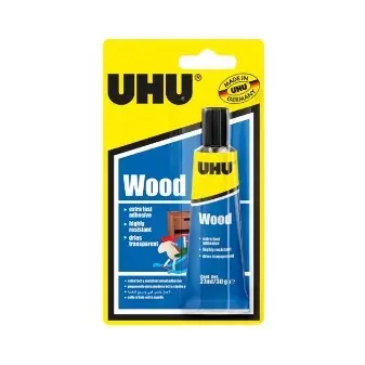 Uhu Wood Glue – Fast-Bonding Adhesive, 27 Ml (37585) 1