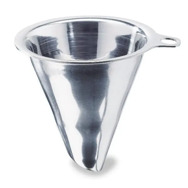 Universal Spice Funnel – Compact Stainless Steel Design 1