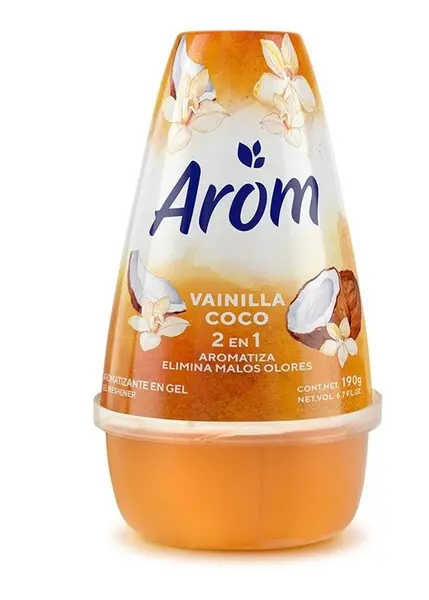 Vanilla-Scented Gel Air Freshener Cone – 190 G, Pack Of 24 1