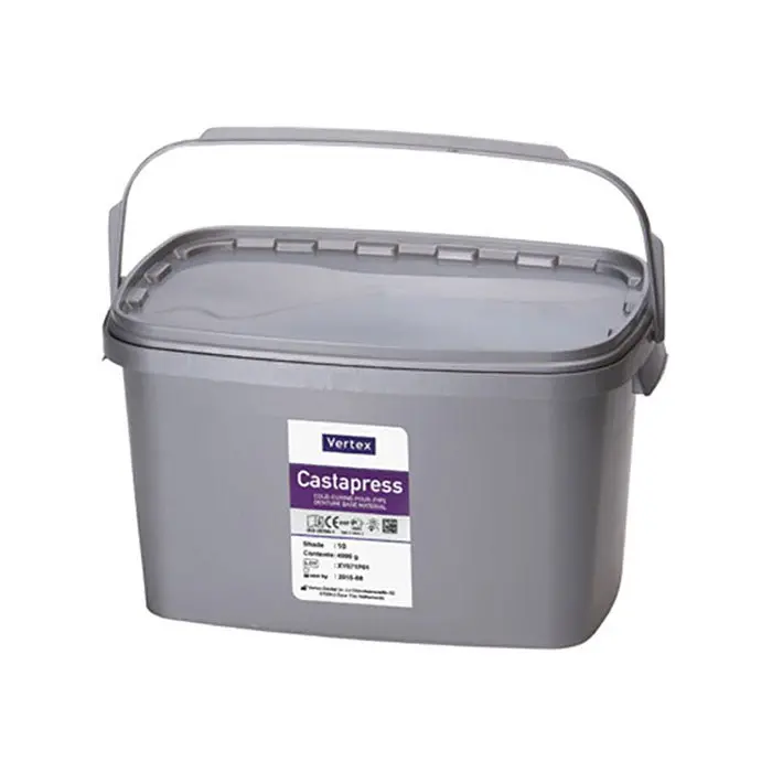 Vertex Castapress Powder – Heat-Polymerized Acrylic For Adjunct Prostheses 1
