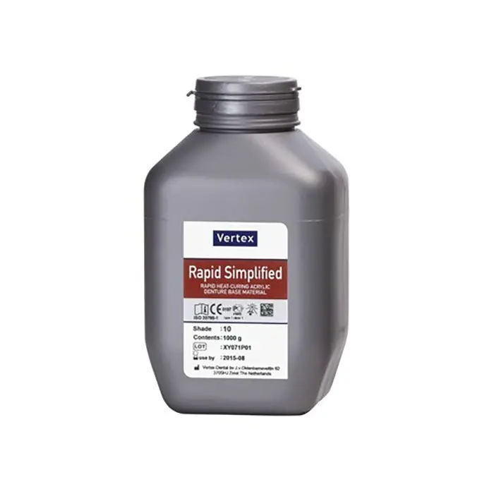 Vertex Rapid Simplified Powder: Dental Base Resin For Prostheses – 1 Kg 1