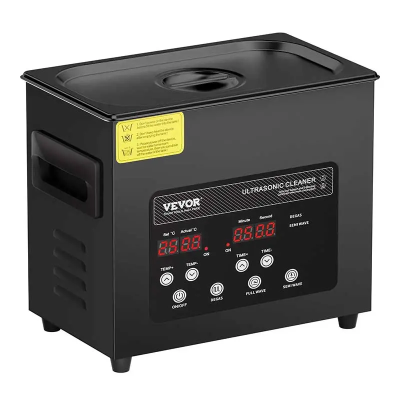 Vevor-Pro 3L Heated Ultrasonic Cleaner – 40 Khz, Dental-Grade 1
