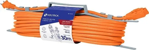 Volteck 100-Foot Orange Heavy-Duty Extension Cord – Er-30X16 1