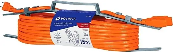 Volteck Orange Extension Cord – 50 Ft, 16 Awg, Heavy-Duty (Er-15X16) 1