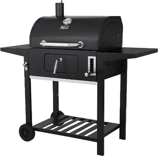 Vulkano Charcoal Bbq Grill – 24-Inch Outdoor Cooking Station, Model Cd1824-Ax 1