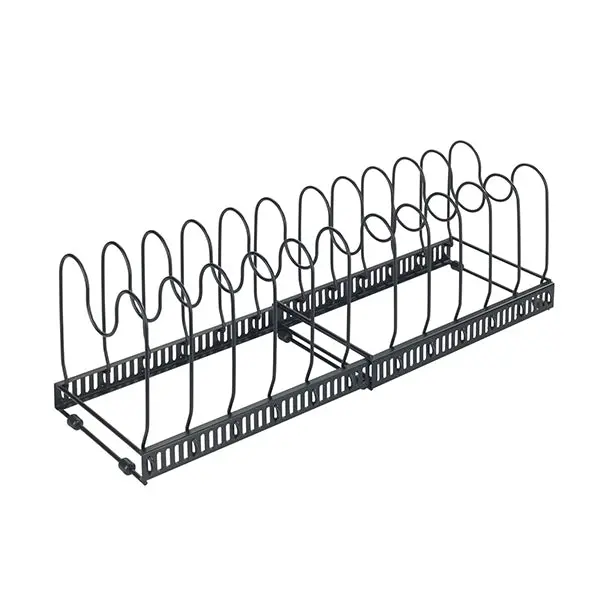 Wenko By Maximex Expandable 2-In-1 Lid & Pan Rack – 57 X 18 Cm 1