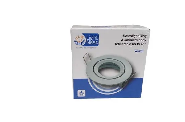 White Circular Directional Led Spotlight – Lightnest Range 1
