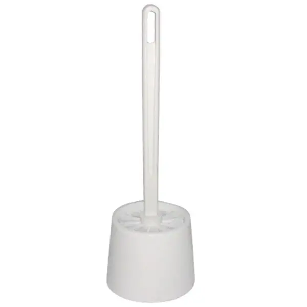 White Toilet Brush With Stand – Model 43038 1
