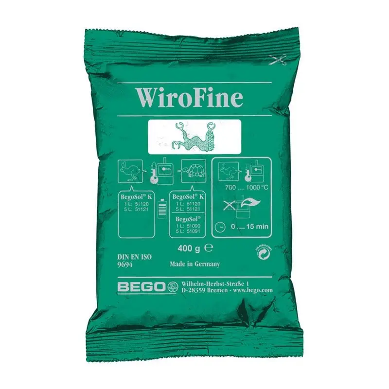 Wirofine Stellite Investment Coating By Bego — Fast Or Standard Burnout 1