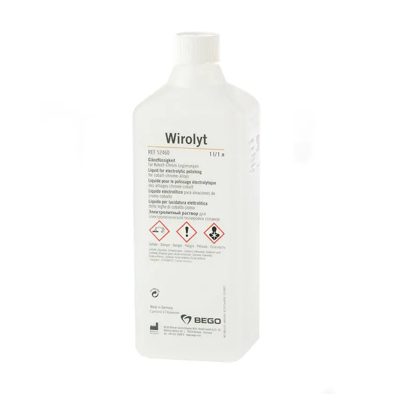 Wirolyt Electrolytic Polishing Solution For Stellite Alloys – Bego 1