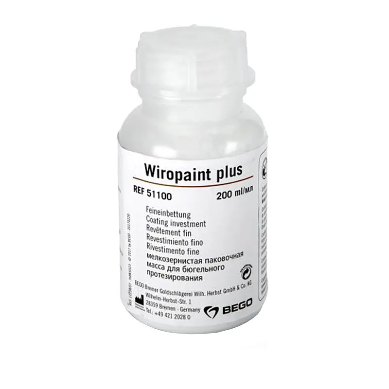 Wiropaint Plus Fine Surface Investment Coating For Stellite Casting 1