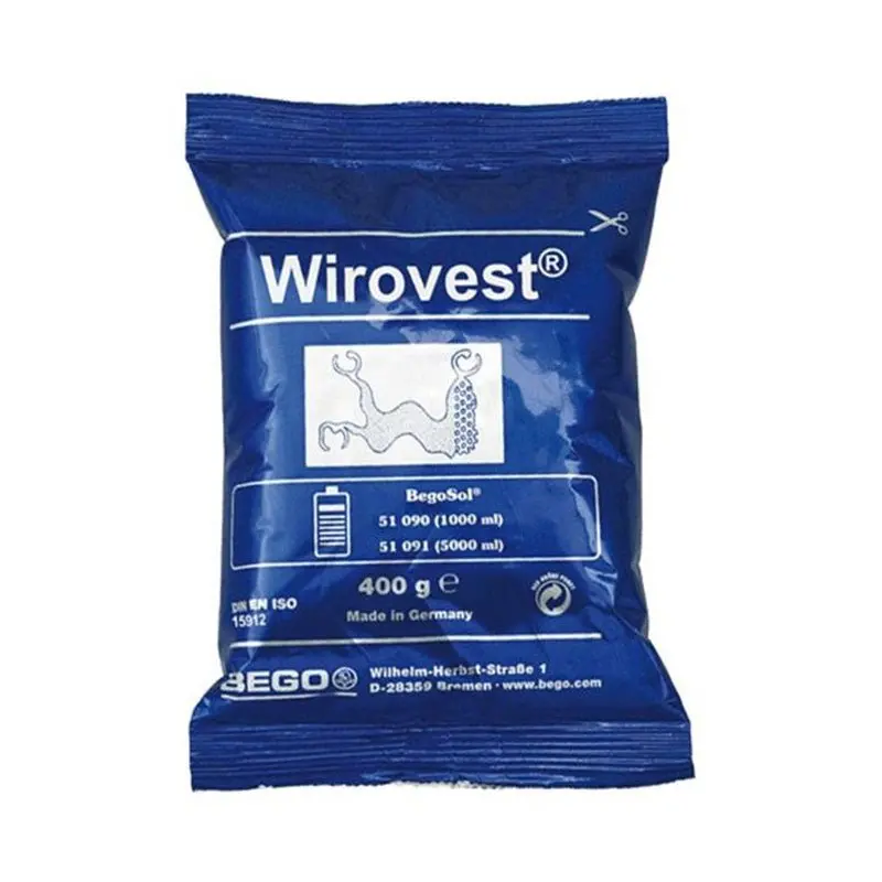 Wirovest Stellite Investment Coating By Bego — For Gelatin Duplication 1