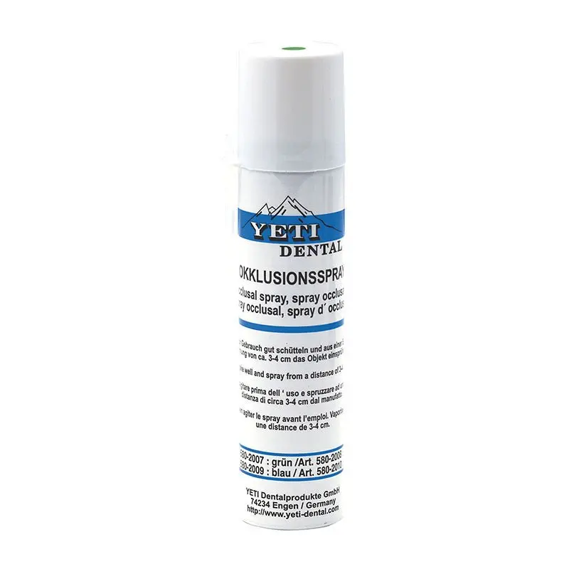 Yeti Green Occlusion Spray – Precision Contact Visualization 1