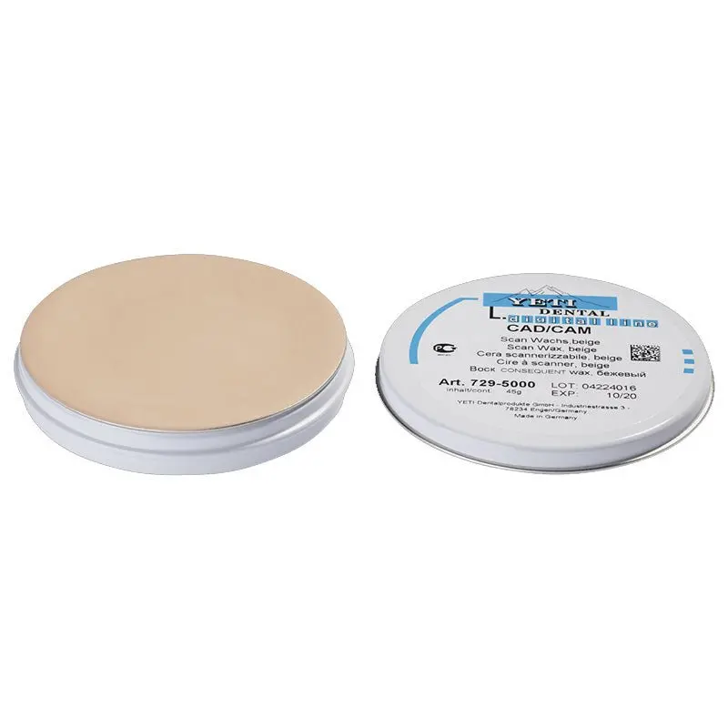 Yeti Scan-Wax Beige – Low-Reflectivity Dental Scanning Wax 1