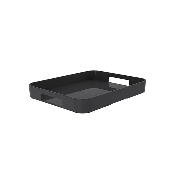 Zak Designs Gallery S Black Serving Platter 1