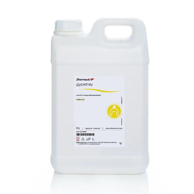 Zhermack Gypstray Solvent-Based Plaster Cleaner – 3L Pe-Compatible 1