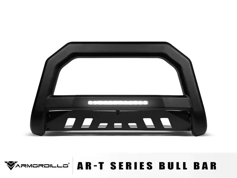 Armordillo Ar-T Bull Bar – Matte Black Grille Guard For 2009–2024 Dodge Ram 1500 Classic 1