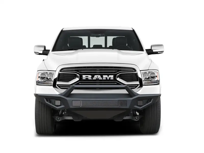 Black Horse Off Road Armour Ii Matte Steel Front Bumper – Heavy-Duty, Bolt-On Installation 1