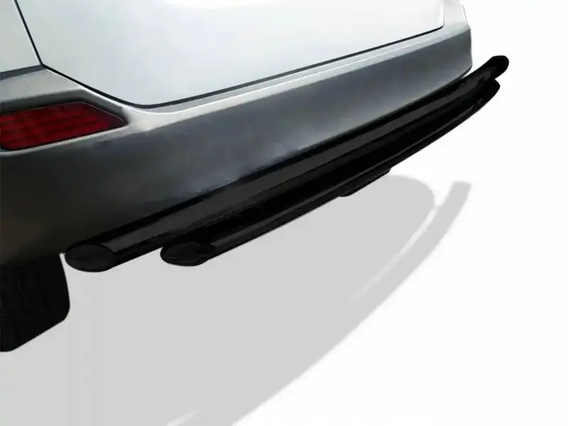 Black Horse Off-Road Crdl-Hoh202B Dual-Layer Steel Rocker Panel Guard 1