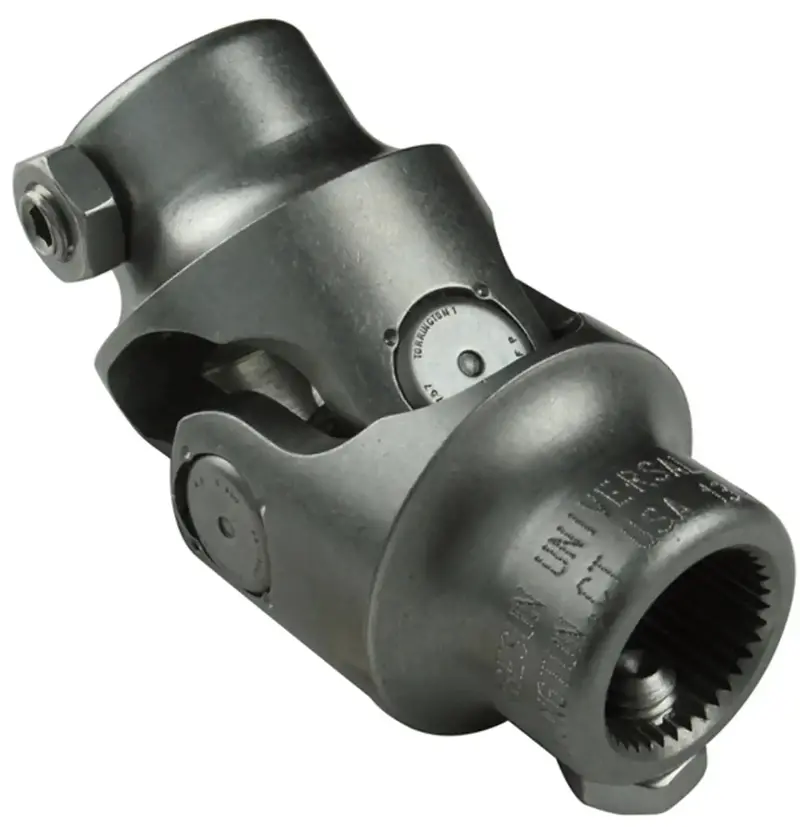 Borgeson 110962 Stainless Steel Steering U-Joint – 9/16-26 X 5/8 Inch Smooth Bore 1