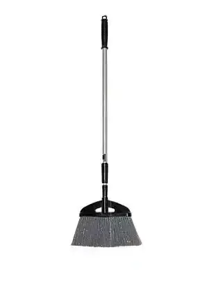 Carrand 67613 Expandable Outdoor Broom – Telescoping Handle With Durable Bristles 1
