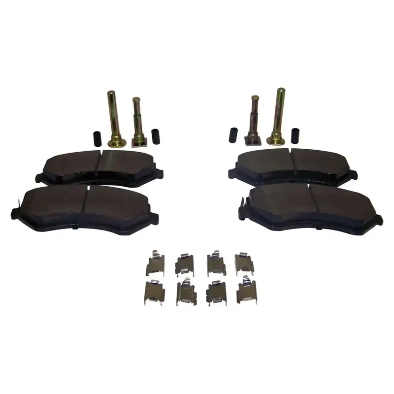 Crown Automotive Brake Pad Master Kit For Jeep – Complete Replacement Set With Pads, Springs & Caliper Pins 1