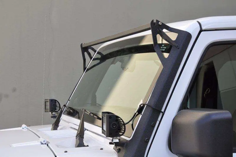 Dv8 Offroad Lbsrtb-05 A-Pillar Light Mount Kit For 2007–2018 Jeep Jk 1