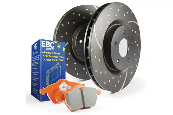 Ebc Brakes S8Kf1084 Gd Sport Brake Rotors – Wide Slot Design For Enhanced Cooling & Fade Resistance 1