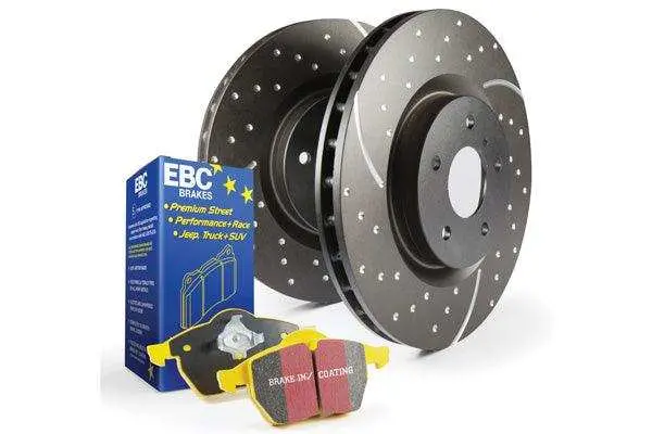 Ebc S5Kr1341 Gd Sport Brake Rotors – Precision-Slotted For Optimal Heat Dissipation And Consistent Stopping Power 1
